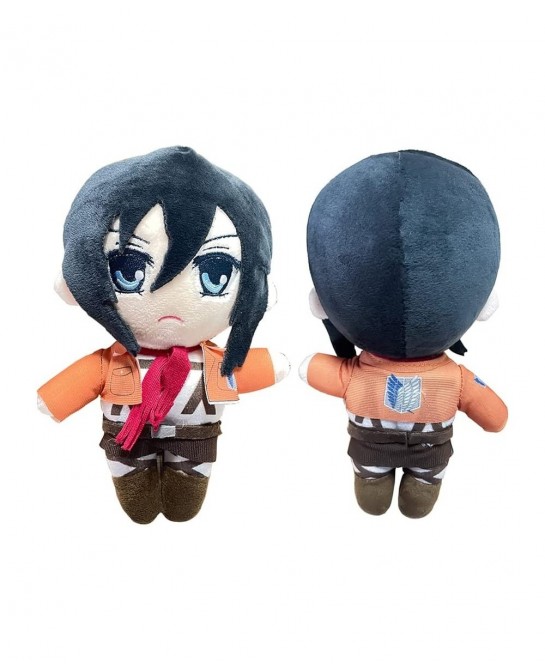 Mikasa Plush Toy Doll Anime Cartoon Soft Stuffed Doll Plush Pillow Toy Plushies Figure Stuffed Throw Pillow Sofa Chair Decor ...