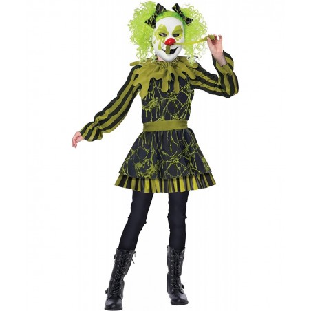 Snots Of Fun Clown Costume for Girls $42.52 Kids' Costumes