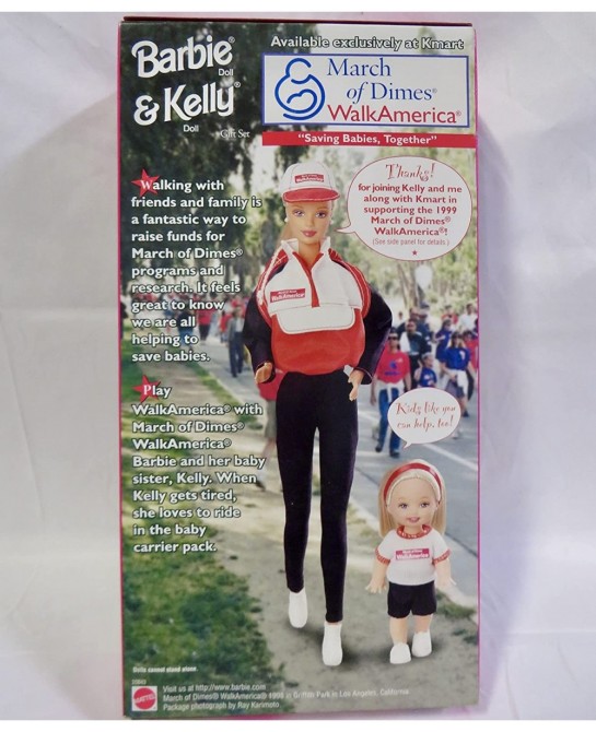 and Kelly March of Dimes Walk America NIB NEW $50.37 Dolls