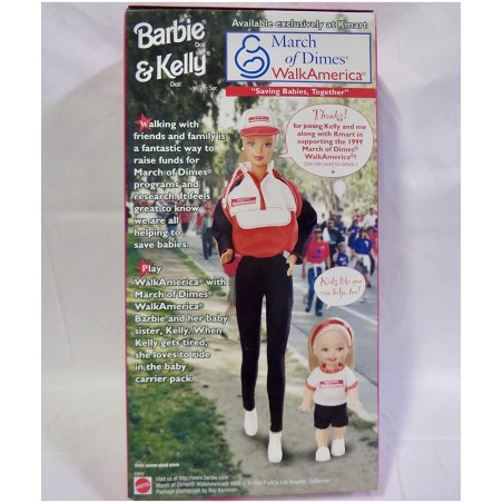 and Kelly March of Dimes Walk America NIB NEW $50.37 Dolls