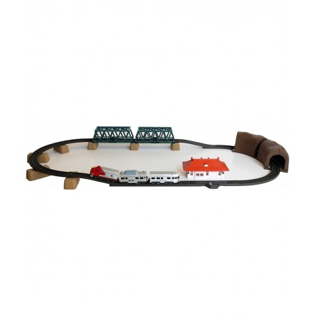 1950 Santa Fe Super Chief F7 EMD Battery Operated Train Set $93.99 Toy Vehicle Playsets
