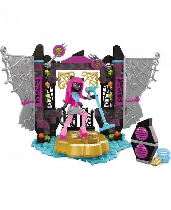 Construx Monster High Catty Noir Stage Fright Building Set $58.57 Toy Building Sets