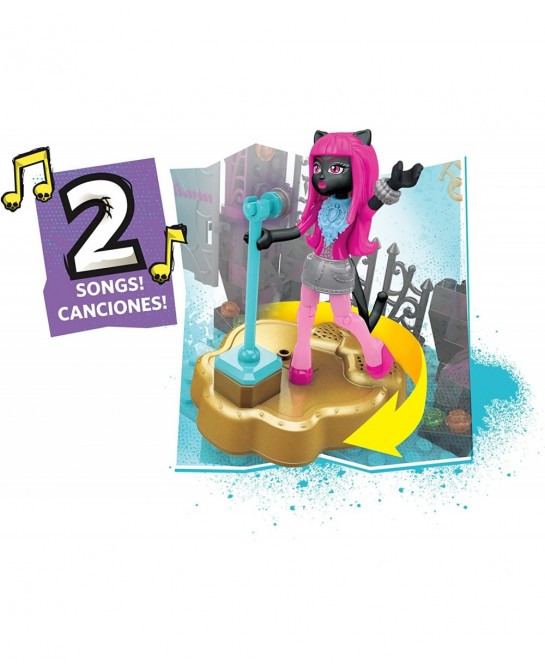 Construx Monster High Catty Noir Stage Fright Building Set $58.57 Toy Building Sets