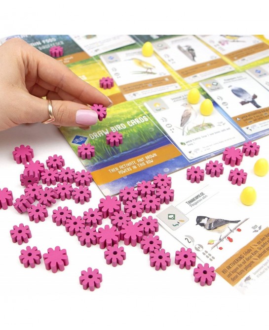 Wingspan Food Tokens Set for The Oceania Expansion - Nectar Food Tokens - Wingspan Resource Tokens - Wingspan Upgrade Kit $33...