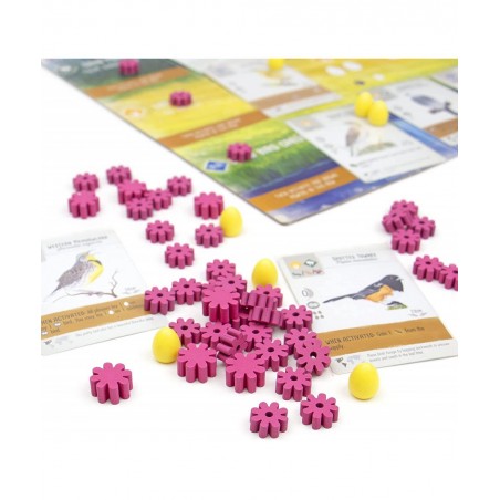 Wingspan Food Tokens Set for The Oceania Expansion - Nectar Food Tokens - Wingspan Resource Tokens - Wingspan Upgrade Kit $33...