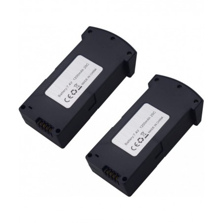 Accessories 2PCS 7.4V 1200mah Lithium Battery for E520 E520S Folding Quadcopter Accessories Remote Control Drone Battery $60....