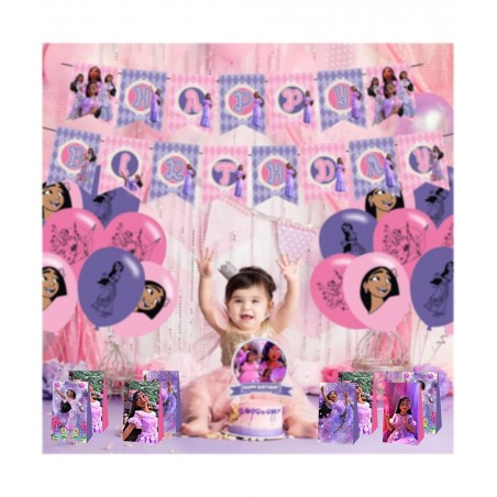 12pcs Encanto Party Favor Gift Bags Isabella Birthday Supplies for Princess Girl Decorations Green $21.45 Kids' Party Favor Sets