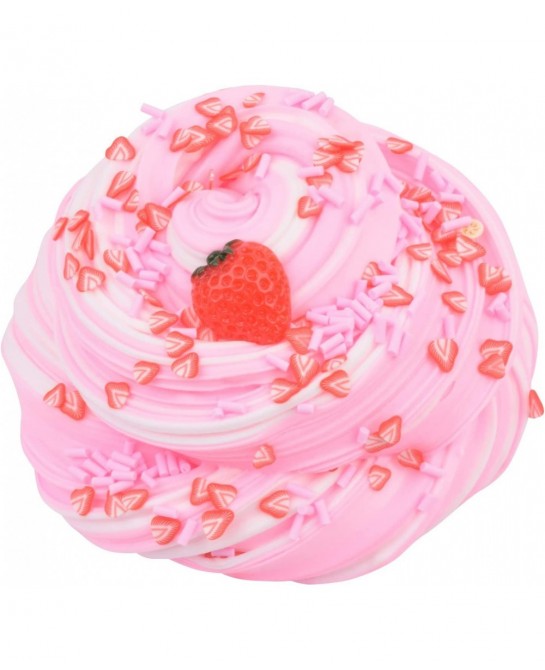 Strawberry Butter Slime Scented DIY Slime Supplies Kit for Girls and Boys Stress Relief Toy for Kids Education Party Favor Gi...