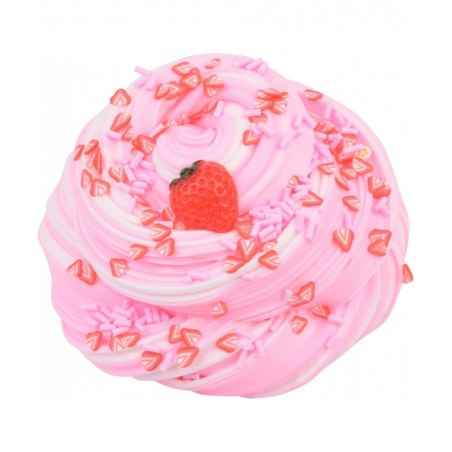 Strawberry Butter Slime Scented DIY Slime Supplies Kit for Girls and Boys Stress Relief Toy for Kids Education Party Favor Gi...