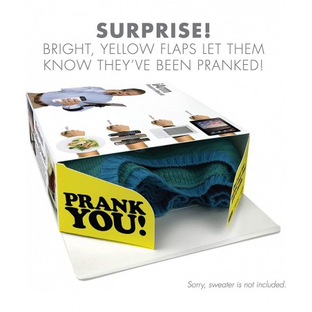 Prank Pack iArm Prank Gift Box Wrap Your Real Present in a Funny Authentic Prank-O Gag Present Box Novelty Gifting Box for Pr...