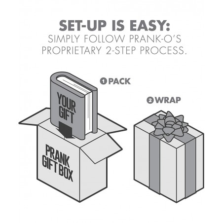 Prank Pack iArm Prank Gift Box Wrap Your Real Present in a Funny Authentic Prank-O Gag Present Box Novelty Gifting Box for Pr...