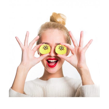 12Pcs Glow in The Dark Halloween Bouncing Balls Halloween Bouncy Balls for Kids Halloween Eyeballs 1inch Halloween Party Bags...