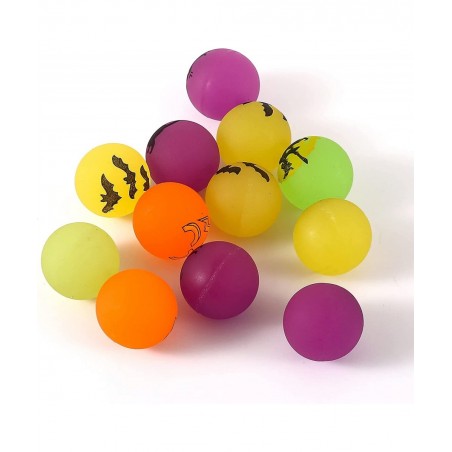 12Pcs Glow in The Dark Halloween Bouncing Balls Halloween Bouncy Balls for Kids Halloween Eyeballs 1inch Halloween Party Bags...