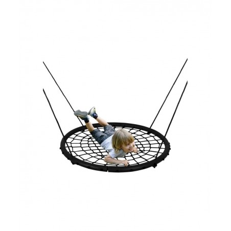 40''Round Rope Swing Nest Web Hanging Swing Seat Sets Heavy Duty for Garden Backyard Outdoor for Kids Children Adult $81.24 P...