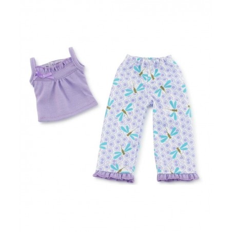 14 Inch Doll Clothes Clothing Accessories | 2 PC 14" Doll Summer Tank PJ Pajamas Sleepwear Gift Set Outfit | Gift Boxed! | Fi...