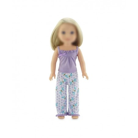 14 Inch Doll Clothes Clothing Accessories | 2 PC 14" Doll Summer Tank PJ Pajamas Sleepwear Gift Set Outfit | Gift Boxed! | Fi...