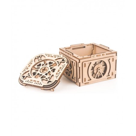 Puzzle Boxes with Hidden Compartments 3D Wooden Puzzle Music Box with Hidden Compartments Jewelry Box Mechanical Model Kits D...