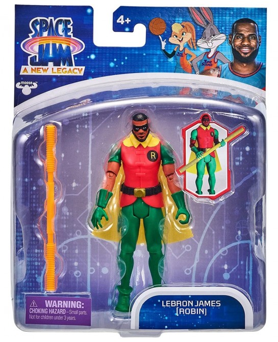 Moose Toys Space Jam: A New Legacy - Baller Action Figure - 5" Lebron James (Robin) Multicolor (14602) $17.49 Action Figures