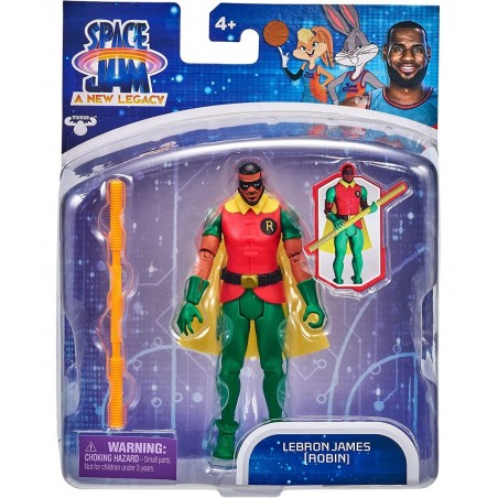Moose Toys Space Jam: A New Legacy - Baller Action Figure - 5" Lebron James (Robin) Multicolor (14602) $17.49 Action Figures