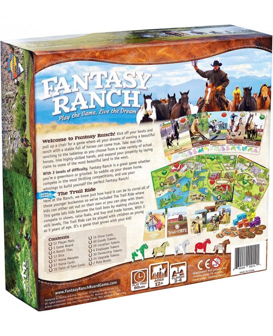 Fantasy Ranch Board Game $87.52 Board Games