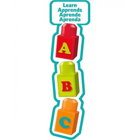 Bloks First Builders ABC Musical Train with Big Building Blocks Building Toys for Toddlers (50 Pieces) $26.61 Early Developme...