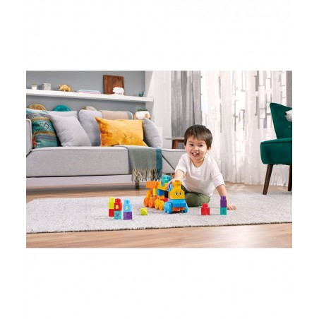 Bloks First Builders ABC Musical Train with Big Building Blocks Building Toys for Toddlers (50 Pieces) $26.61 Early Developme...