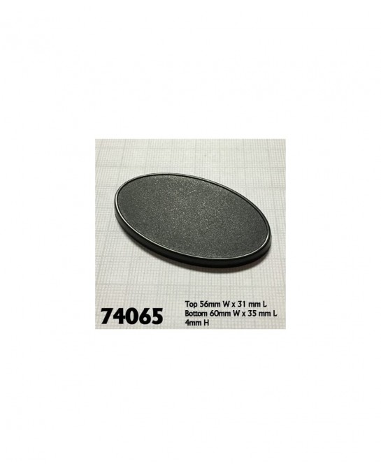 60x35mm Oval Gaming Bases $17.45 Game Accessories