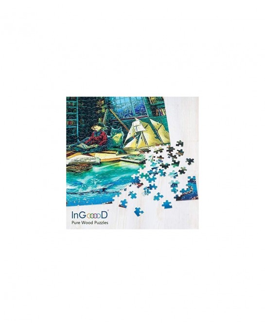 Ingooood- Jigsaw Puzzles 1000 Pieces for Adult- Fantasy Series- Boundless_IG-0407 Entertainment Wooden Puzzles Toys $30.04 Ji...