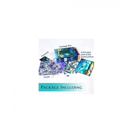 Ingooood- Jigsaw Puzzles 1000 Pieces for Adult- Fantasy Series- Boundless_IG-0407 Entertainment Wooden Puzzles Toys $30.04 Ji...
