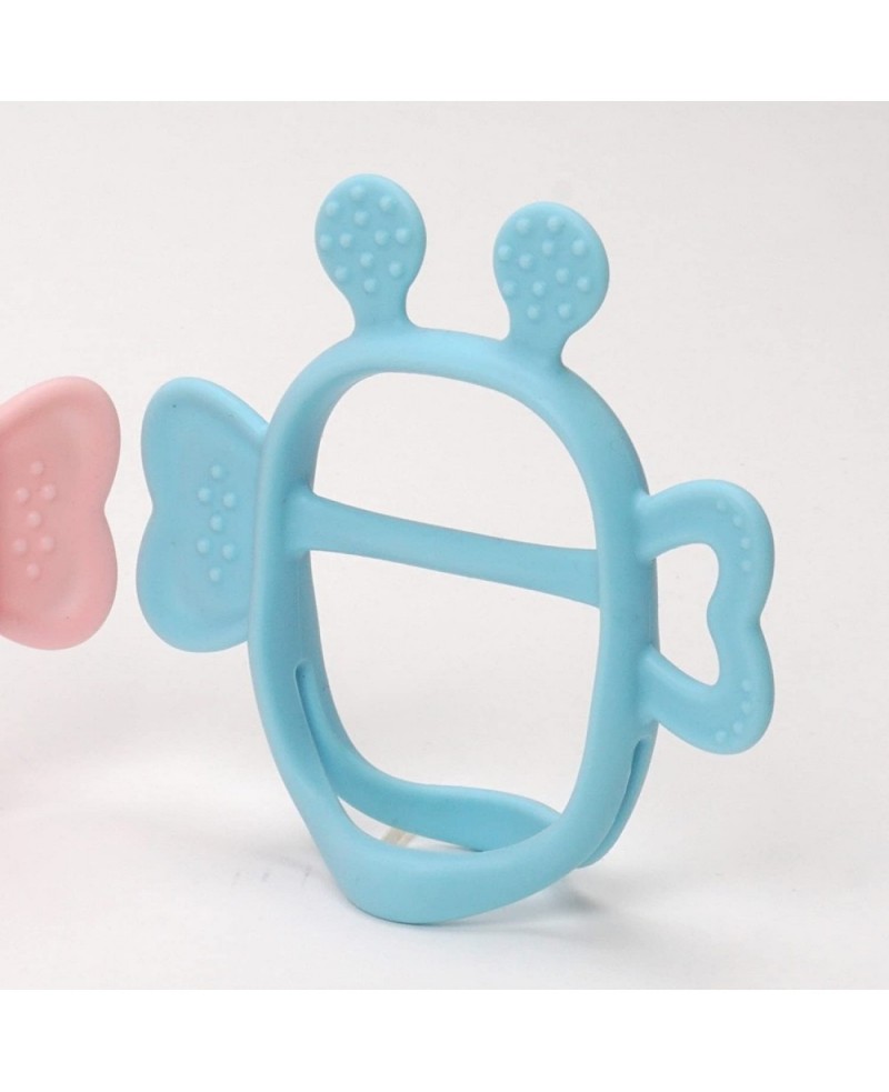 Mama’s TEM Wearable Baby Teething Toys with Teether Handle Eco-Friendly Non-Toxic BPA Free Pure Silicone Easy to Clean Infant...