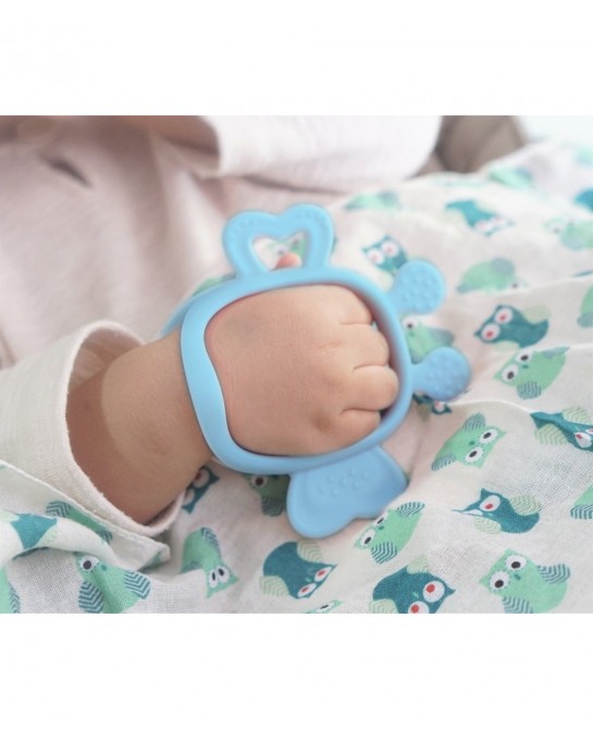 Mama’s TEM Wearable Baby Teething Toys with Teether Handle Eco-Friendly Non-Toxic BPA Free Pure Silicone Easy to Clean Infant...