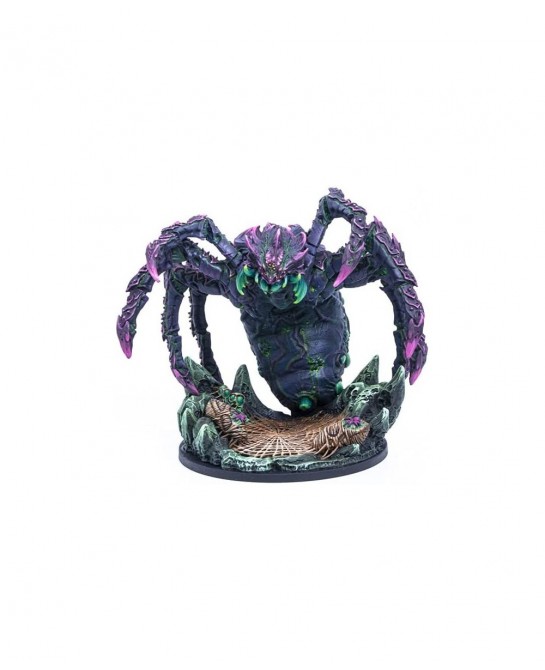 Epic Encounters: Web of The Spider Tyrant – 1 100MM Base Unpainted Miniature Compatible with DND Dungeons and Dragons and Oth...