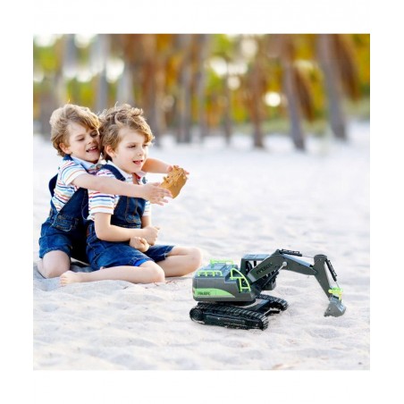 RC Excavators Toys for Boys and Kids - Best Birthday Gift Ideas for Age 4-7 8-12 Year Old Boys Remote Control Construction Ve...