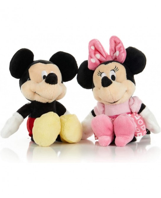 Disney Baby Mickey Mouse Stuffed Animal Plush Toy Mini Jingler 6.5 inches $15.78 Stuffed Animals & Teddy Bears