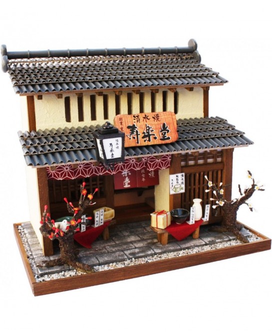 Billy handmade Dollhouse Kit Kyoto series Kyomachiya Kit II pottery shop 8504 (japan import) $97.52 Dollhouses