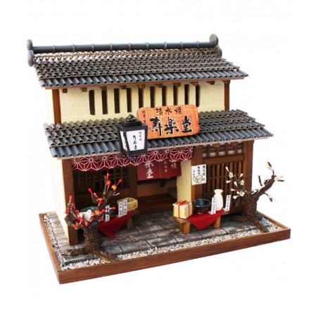 Billy handmade Dollhouse Kit Kyoto series Kyomachiya Kit II pottery shop 8504 (japan import) $97.52 Dollhouses