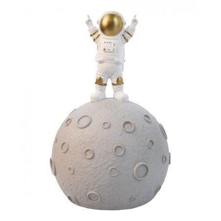Astronaut & Planet Coin Bank Money Box Piggy Bank Home Decoration Space Theme Decoration Ornaments $35.60 Kids' Money Banks