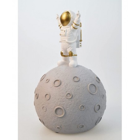 Astronaut & Planet Coin Bank Money Box Piggy Bank Home Decoration Space Theme Decoration Ornaments $35.60 Kids' Money Banks