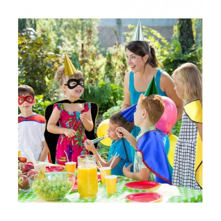 Superhero-Capes and Masks for Kids Superhero Party Favors Children Superhero Capes Halloween Costume 14 Packs $49.14 Kids' Dr...