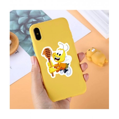 Honey Bee Stickers 101PCS Cute Yellow Cartoon Bumble Bees Animal Decals for Water Bottles Crafts Envelopes Car Scrapbook Wall...