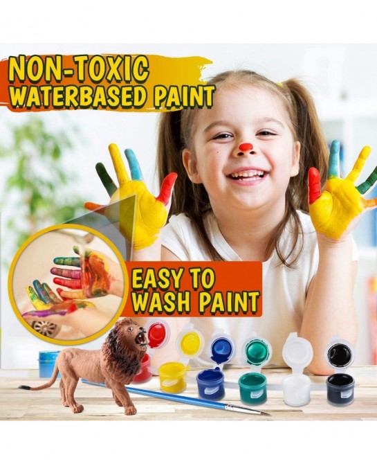 Kids Crafts and Arts Set Painting Kit - Animal Toys Art and Craft Supplies Party Favors for Boys Girls Age 4 5 6 7 Years Old ...