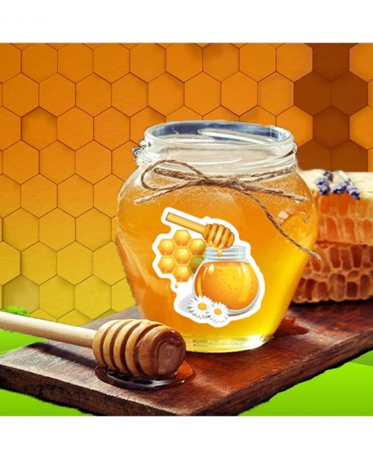 Honey Bee Stickers 101PCS Cute Yellow Cartoon Bumble Bees Animal Decals for Water Bottles Crafts Envelopes Car Scrapbook Wall...