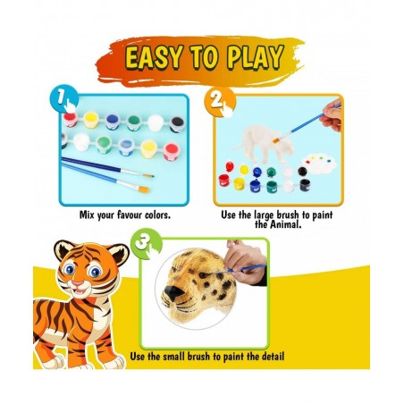 Kids Crafts and Arts Set Painting Kit - Animal Toys Art and Craft Supplies Party Favors for Boys Girls Age 4 5 6 7 Years Old ...