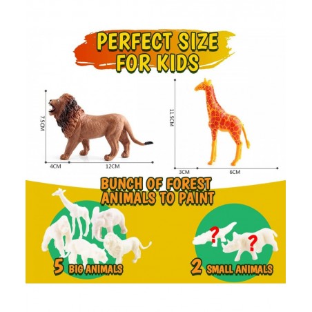 Kids Crafts and Arts Set Painting Kit - Animal Toys Art and Craft Supplies Party Favors for Boys Girls Age 4 5 6 7 Years Old ...