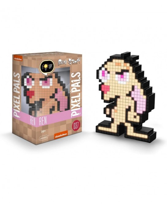 Pixel Pals Ren & Stimpy Ren Collectible Lighted Figure 878-040-NA-REN $49.33 Kids' Play People Figures