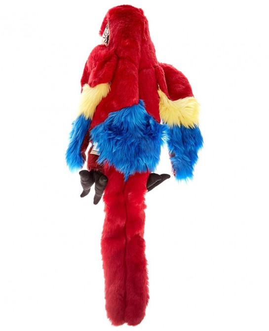 Scarlet Macaw Hand Puppet Red Blue Yellow Black 1 EA $69.85 Plush Puppets