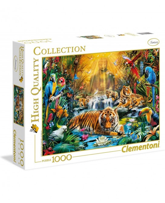 39380.0 Clementoni-39380- Collection-Mystic Tigers-1000 Pieces Multi-Colour 6 (EU) $32.78 Jigsaw Puzzles