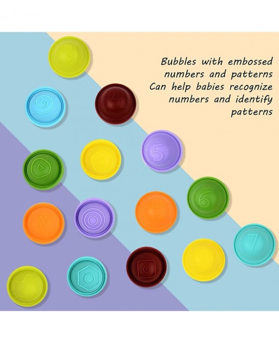 Suction Cup Spinner Toys: 3PCS Kids Spinning Top Toys Baby Dimple Toy Sensory Toys Fidget Spinners Suction Cup Babies Bath To...