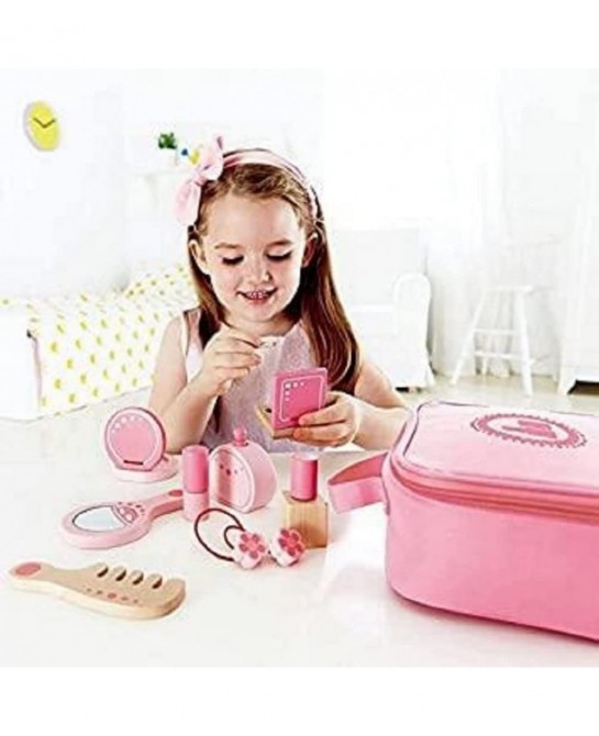 Award Winning Beauty Belongings Kid's Wooden Cosmetics Pretend Play Kit Multi L: 7.5 W: 3.1 H: 6.3 inch $44.10 Kids' Dress-Up...