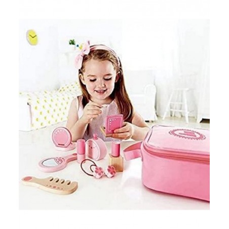 Award Winning Beauty Belongings Kid's Wooden Cosmetics Pretend Play Kit Multi L: 7.5 W: 3.1 H: 6.3 inch $44.10 Kids' Dress-Up...